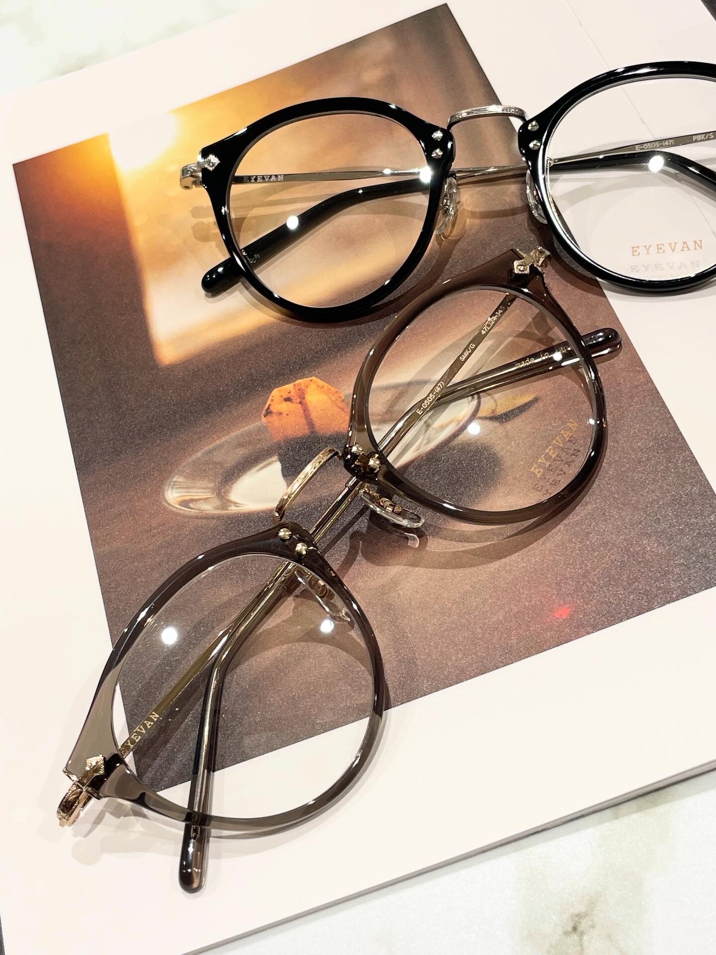 【EYEVAN】定番の人気フレームが再入荷いたしました!