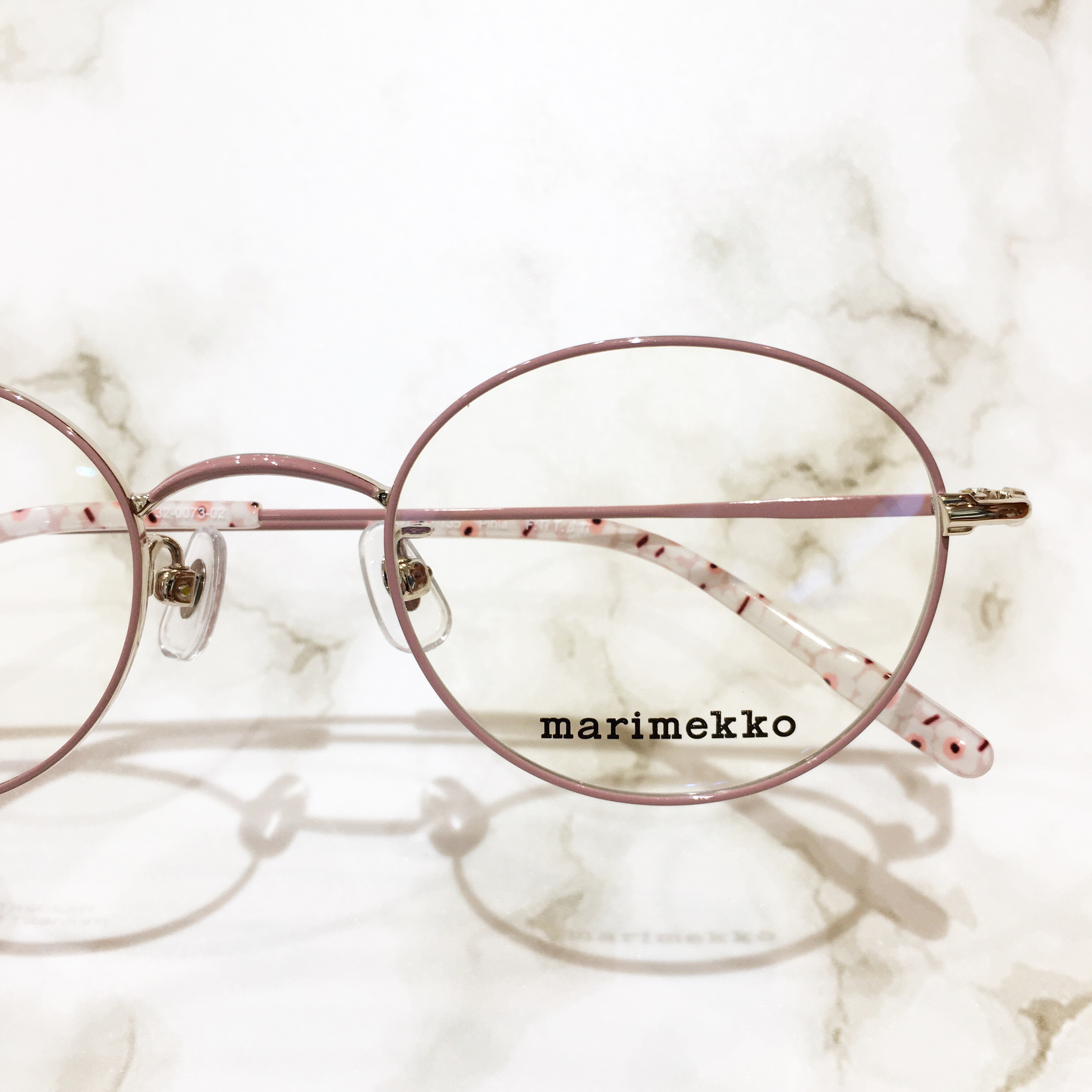 【marimekko】マリメッコのポップな柄のメガネ♪
