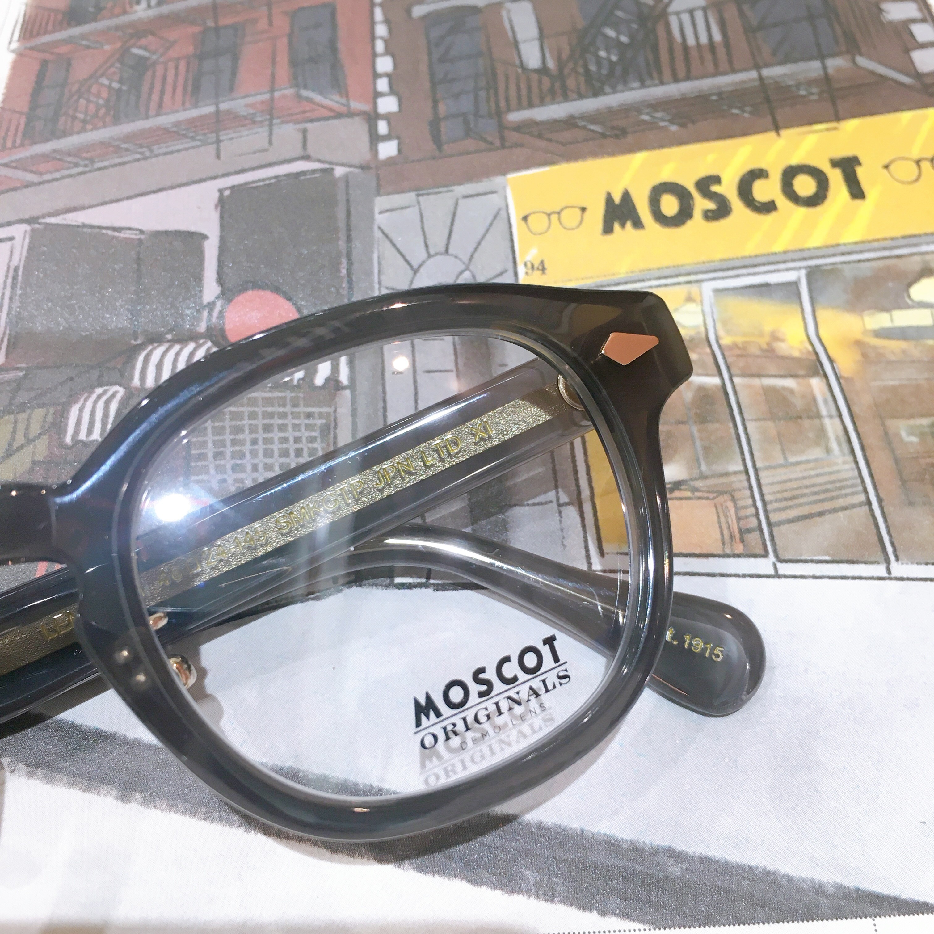 西日本産 moscot dahven 鼈甲 川口春奈 モスコット ダーベン レア 即決