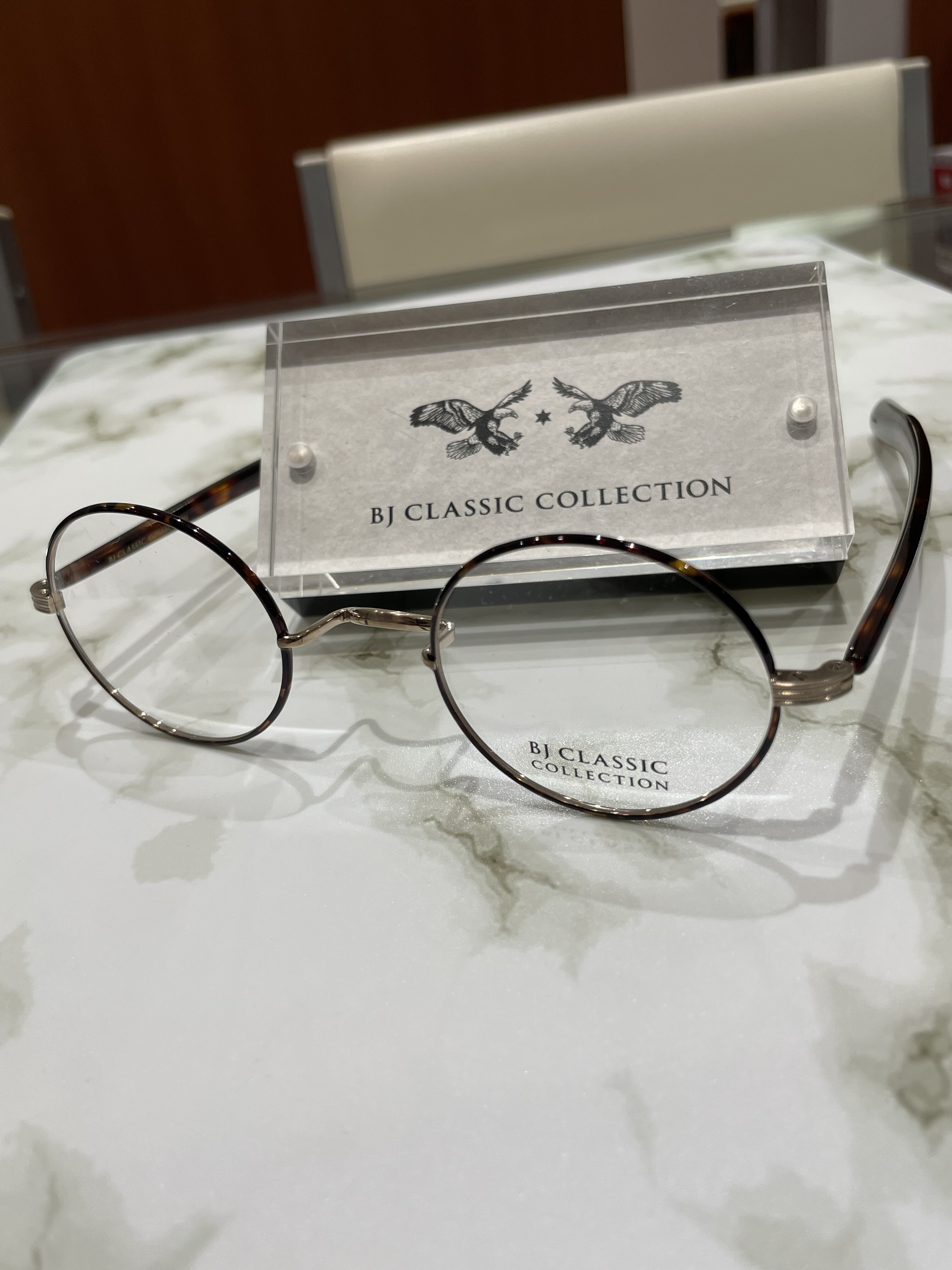 【BJ CLASSIC COLLECTION】新作ラウンドメタルフレーム！