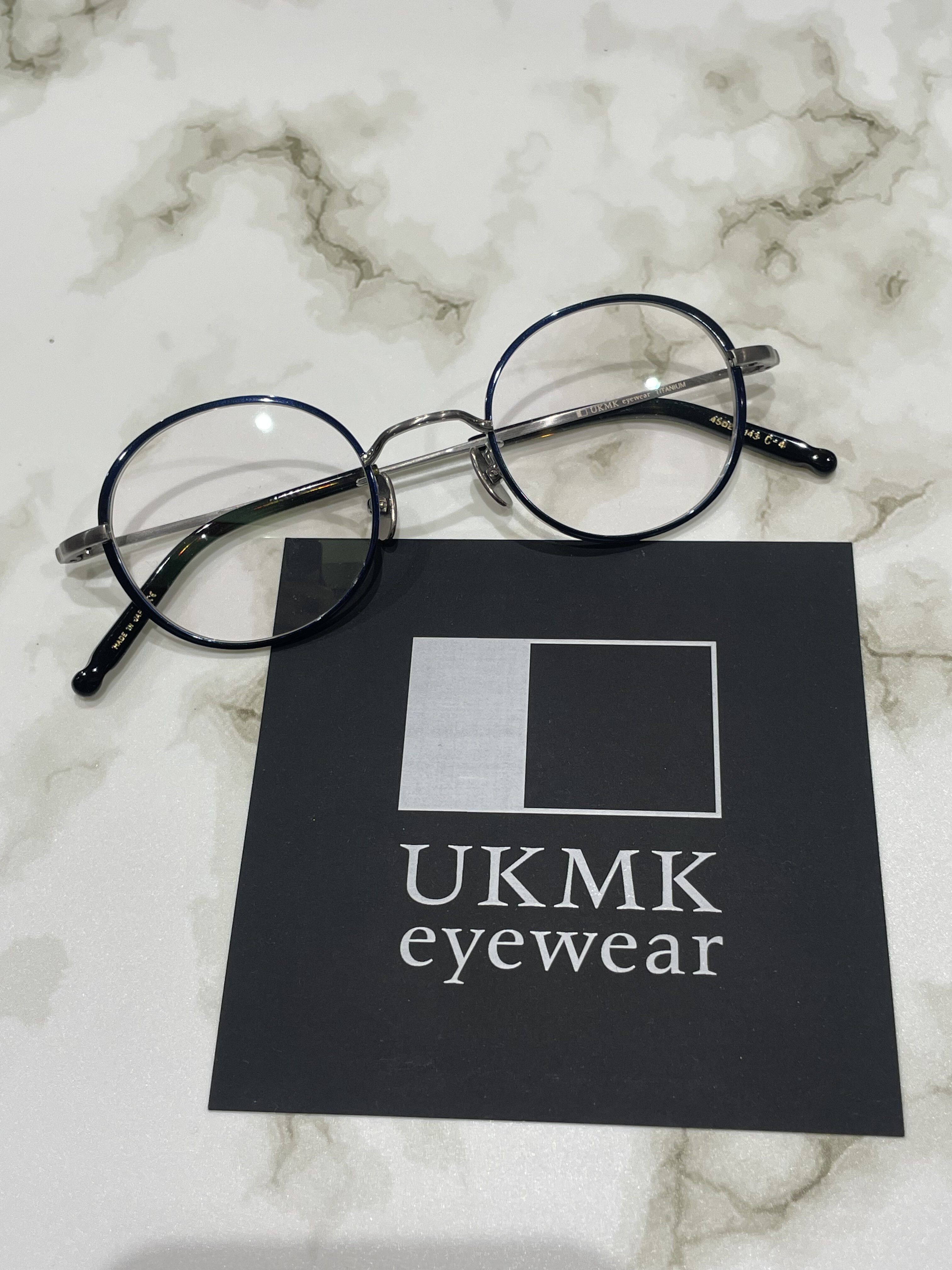 【UKMK eyewear】お洒落なラウンドシェイプフレーム！
