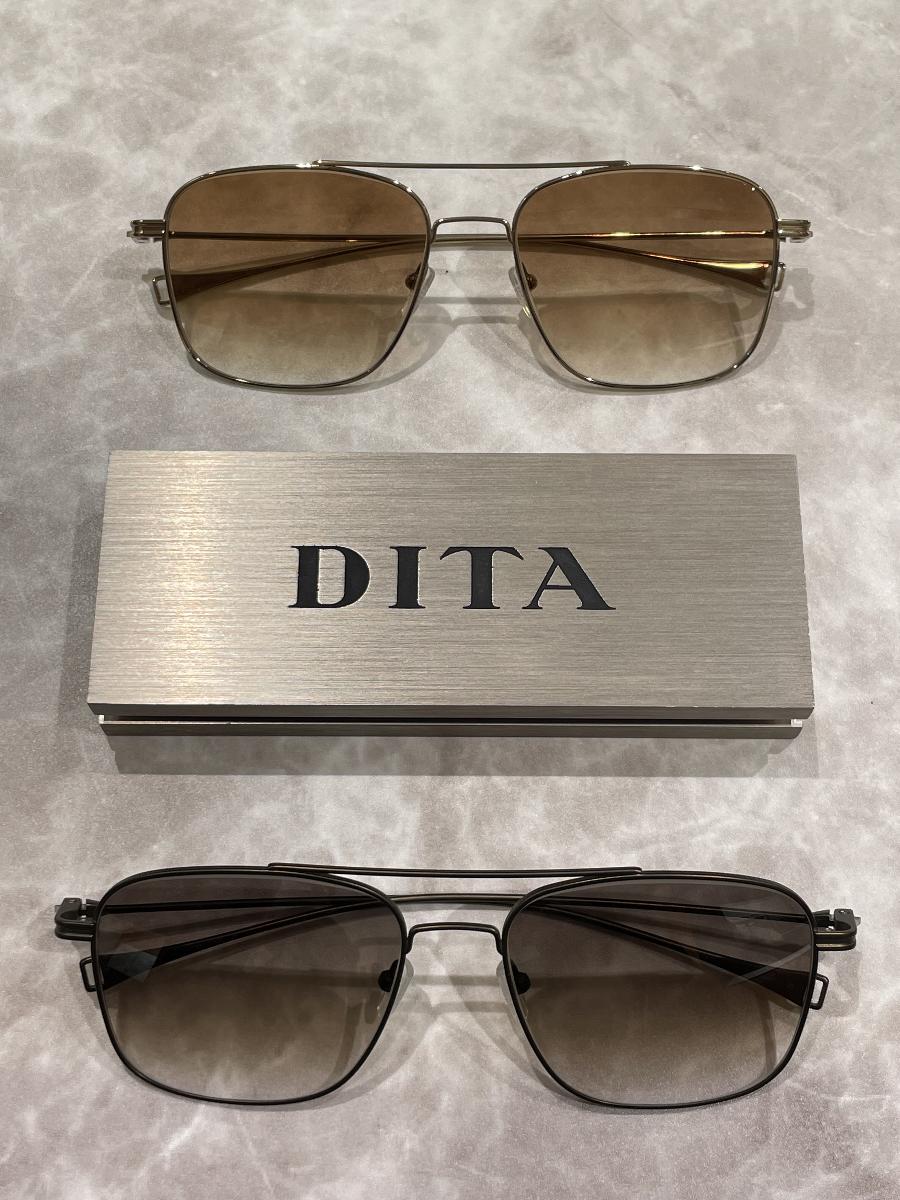 【DITA】ダブルブリッジ仕様のメタルフレーム！