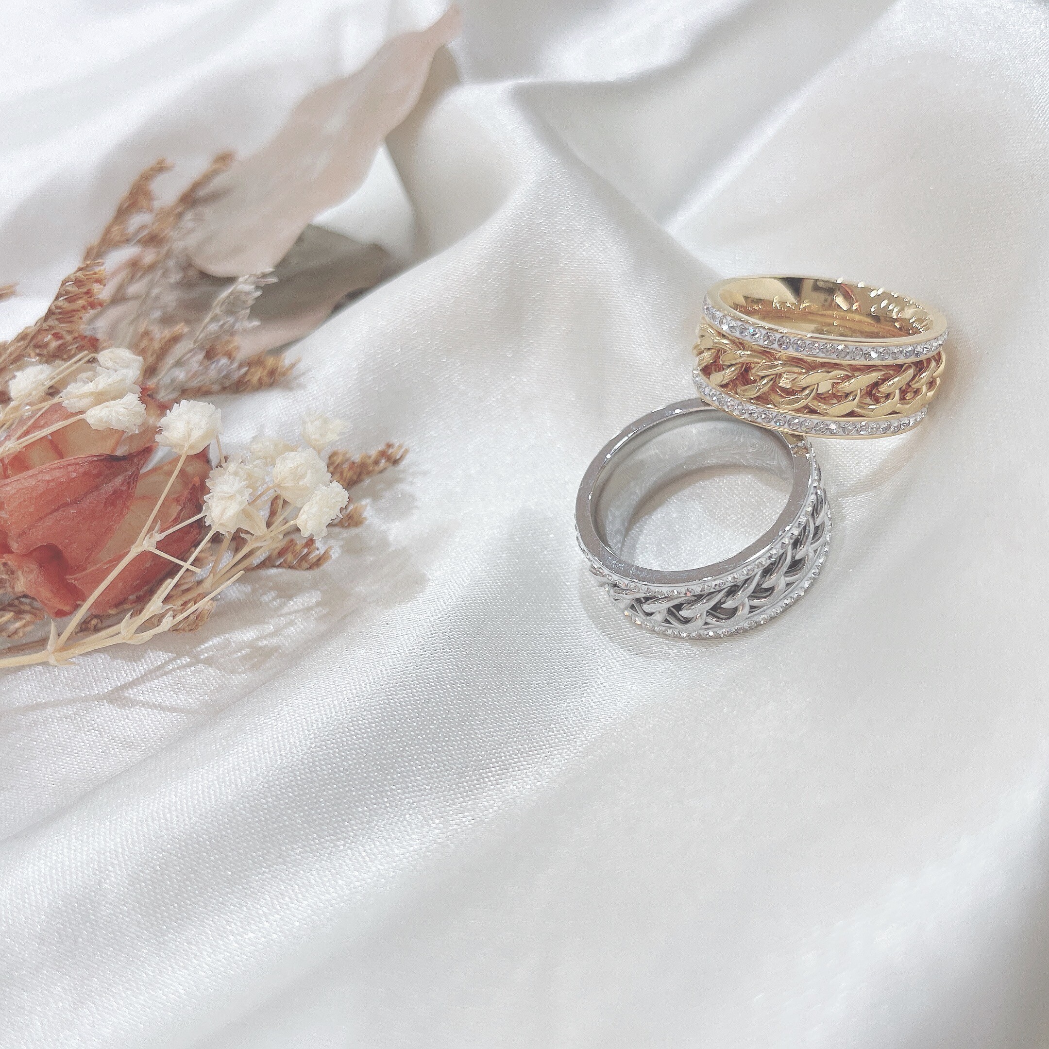 Stainless ring 💍*。