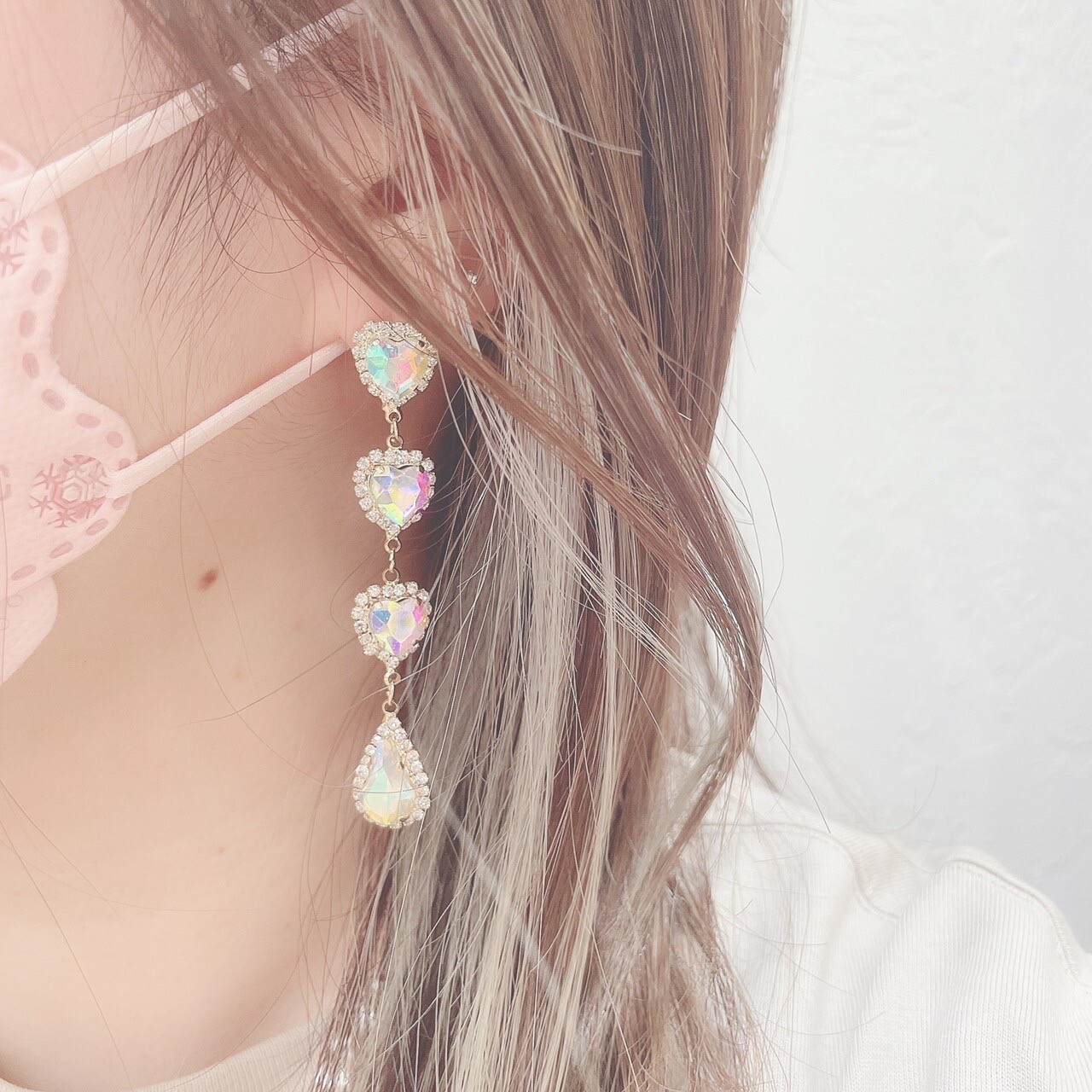 clear bijou pierce💟💜