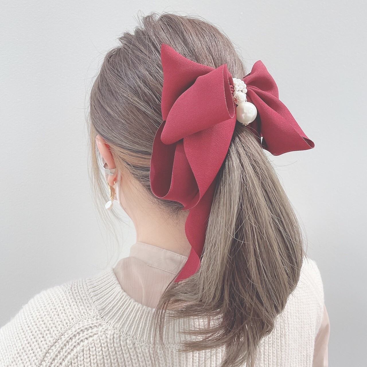 Volume ribbon bananaclip 🍂