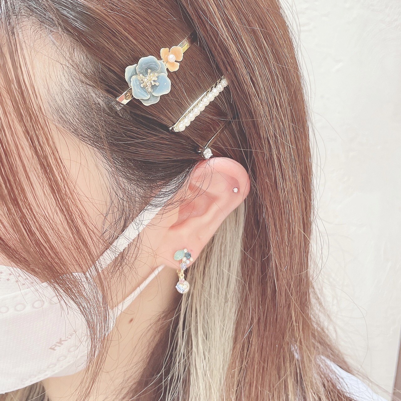 ❤︎hair pin*flower❤︎