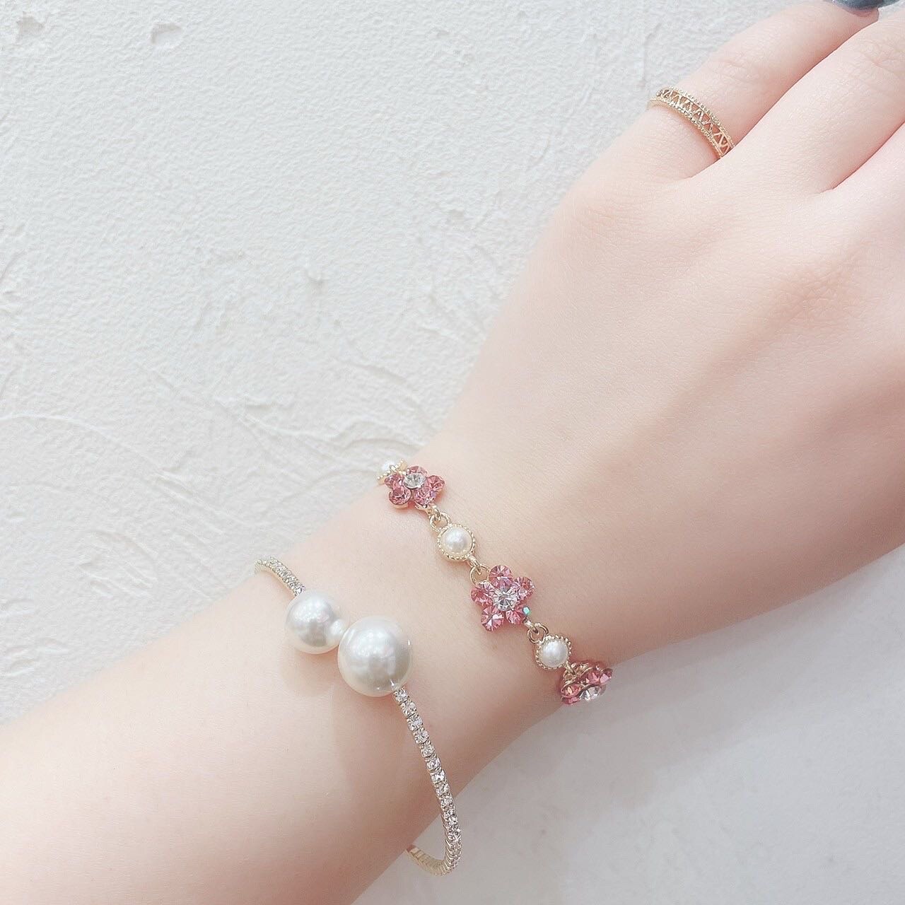 🌸*Flower stone bracelet*🌸