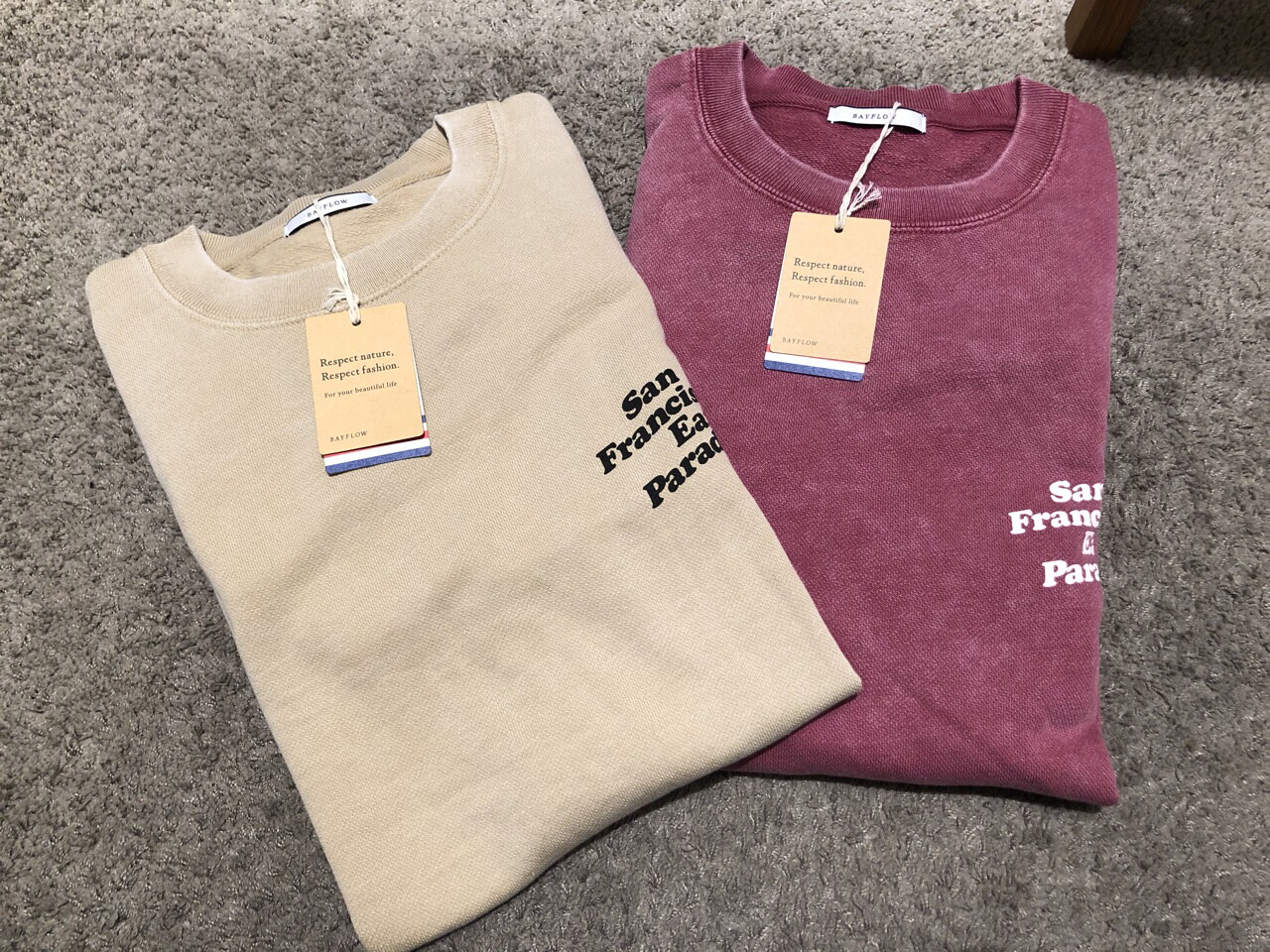 【ベイフロー】メンズ商品ご紹介
