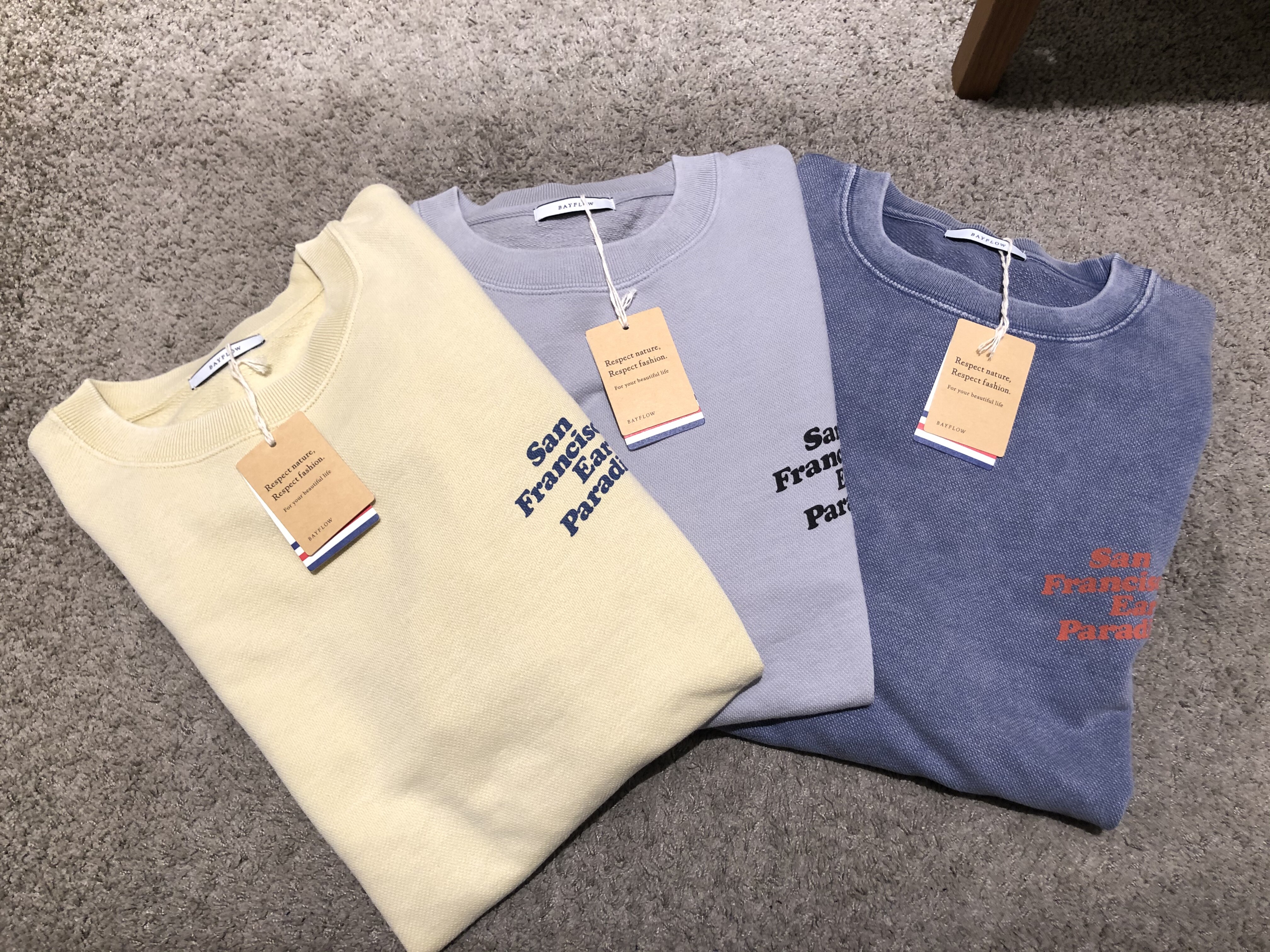 【ベイフロー】メンズ商品ご紹介