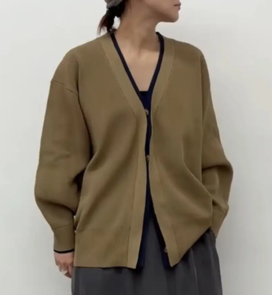 ☆ピリっと配色が映えるカーディガン！☆