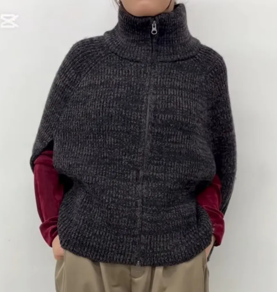 ☆女子力あがる♡あったかポンチョ☆