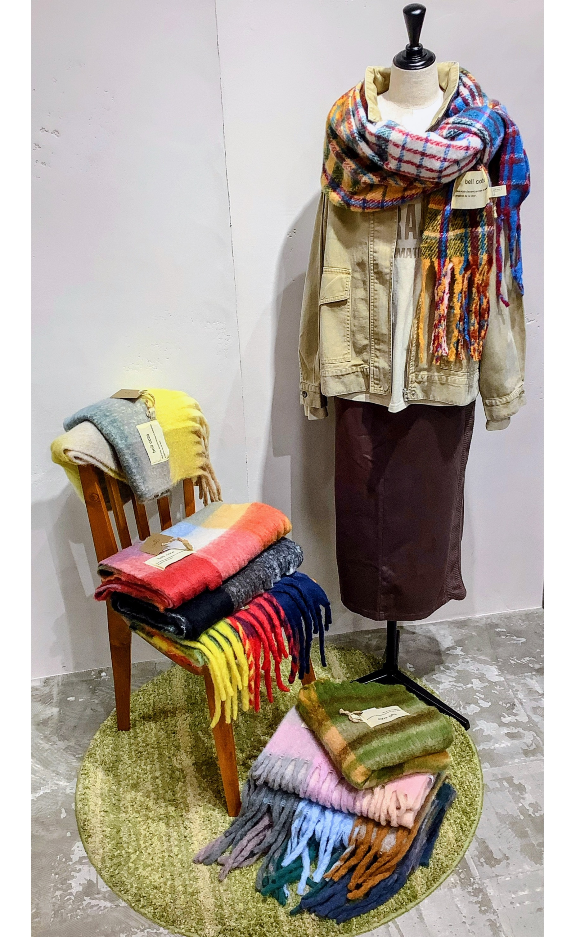 フワ♪軽♪あったか♪巻くだけでカワイイが手に入る♪