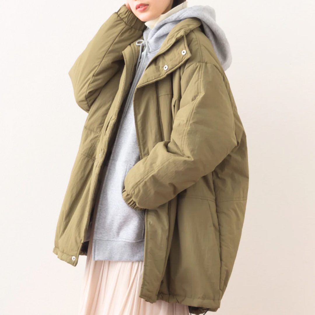 ◆ 中綿ルーズシルエットコート ◆