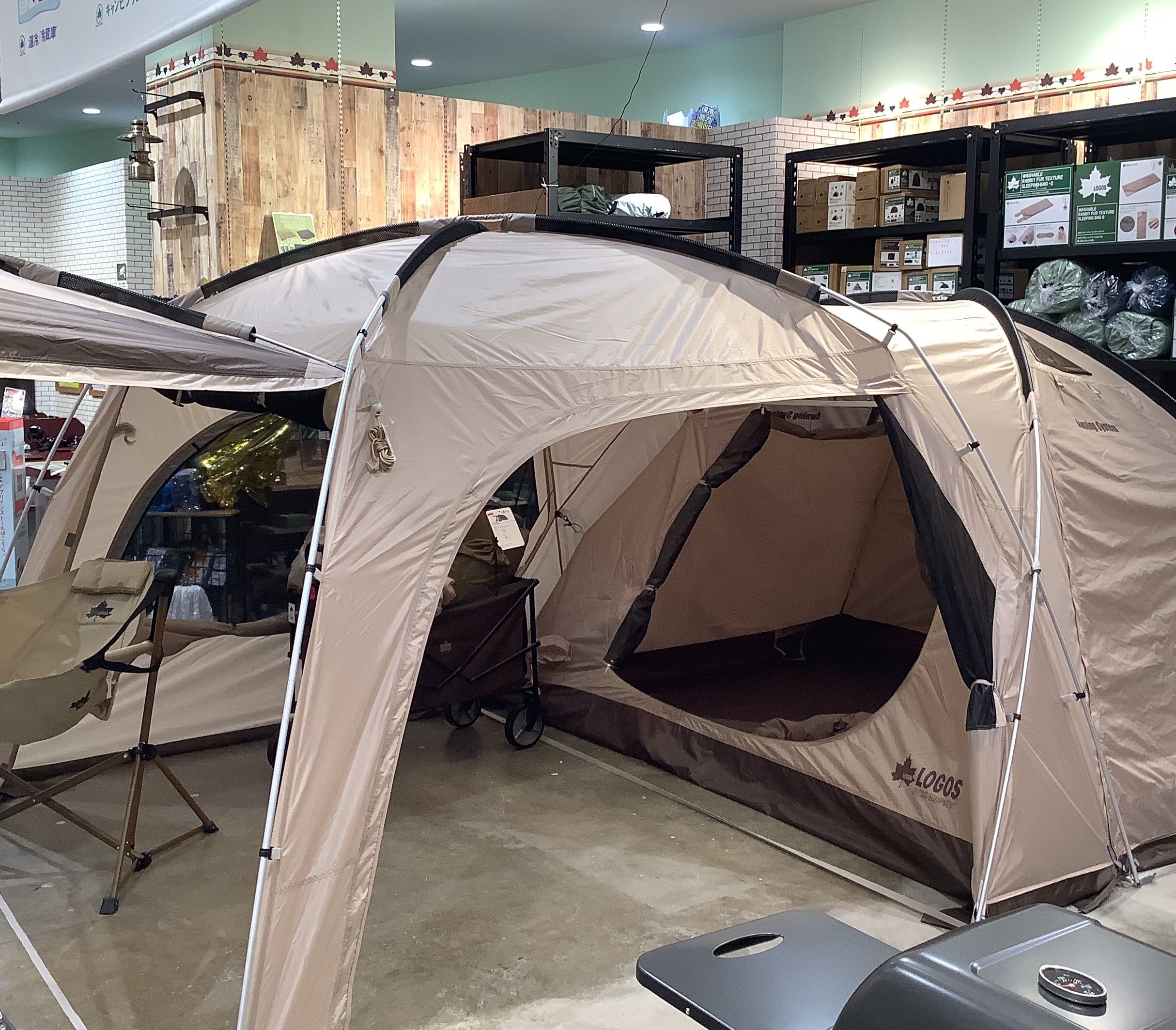 サイズ感最高!【Tradcanvas PANEL オーニングドゥーブル L】