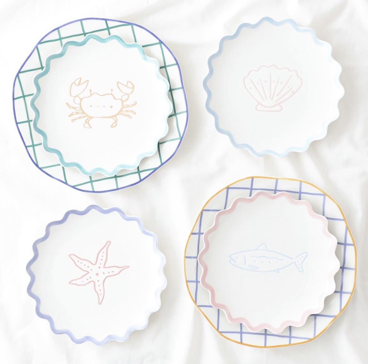 【SALE!】夏にぴったりのプレート🦀🌱