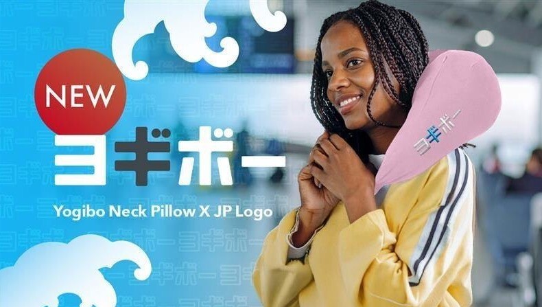 Neck Pillow X JP Logo お持ち帰り販売店舗拡大