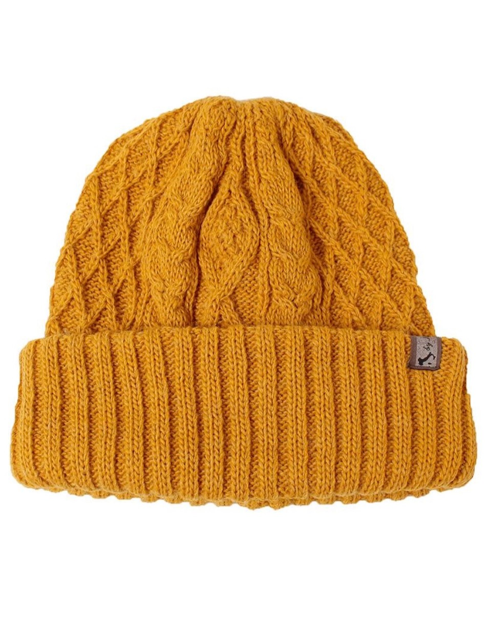 【イタリア糸プレイドケーブルワッチ】