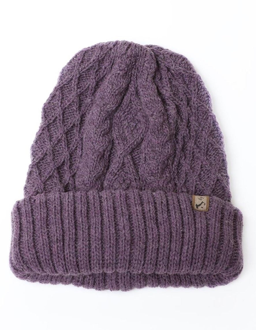 【イタリア糸プレイドケーブルワッチ】