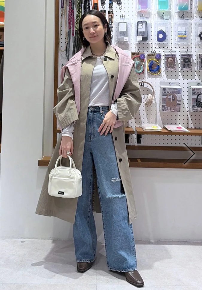 ステンカラーロングCT