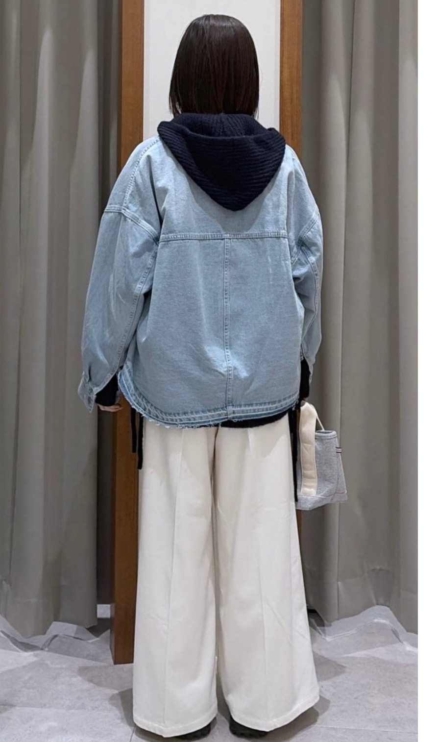 デニムカバーオール