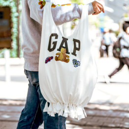 【事前予約】Gap「オリジナルエコバック作り」ワークショップ開催🎵