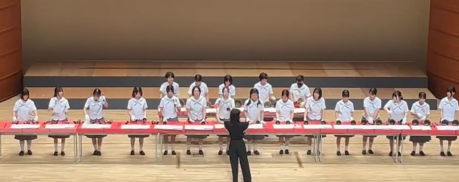 香里ヌヴェール学院中・高等学校コーラス・ハンドベル部 クリスマスライブ