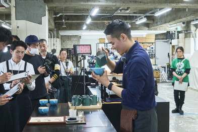 野澤バリスタ ミルクビバレッジ提供イベント　by猿田彦珈琲