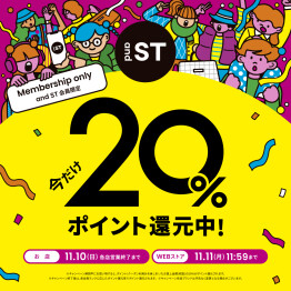 アンドエスティ20％ポイント還元！