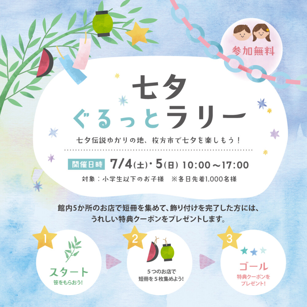 七夕ぐるっとラリー
