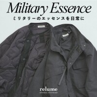ミリタリーのエッセンスを日常に｜3WAYフェード BDUジャケット｜RELUME