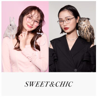 メガネブランド「Zoff」から、バレエコアからインスパイアされた“SWEET”とクールで個性的な“CHIC”で構成されたアイウェアコレクション「SWEET&CHIC」が登場。