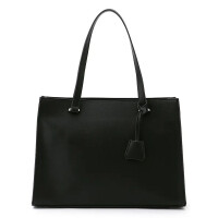 スクエアトートバッグ　ブラック