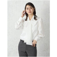 リボンブラウス　dazzlin × P.S.FA