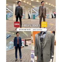 【EDWIN×P.S.FA】デニムライク　ウールセットアップ