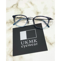 【UKMK eyewear】クリアカラーのお洒落なコンビフレーム！