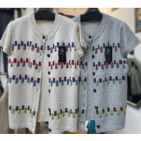 🌷半袖前開きセーター入荷🌷