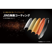 JINSの「無敵コーティング」で傷に強いプレミアムレンズにグレードアップ！