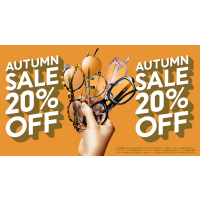 対象商品が一律20%OFF！「JINS AUTUMN SALE」スタート！