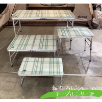 テーブルに新型アルミフレームテーブルシリーズが登場！