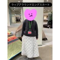 この冬手放せない【ラップアラウンドロングスカート】