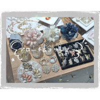 ブローチ&コサージュのご紹介🌱