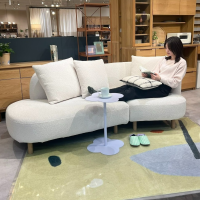 【新作ソファ】自由な姿勢でくつろげる、丸みが可愛い「LUNOM」