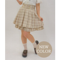 【新色入荷】大人気ミニスカが甘めチェックで新登場♪