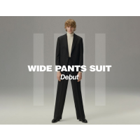 WIDE PANTS SUIT Debut