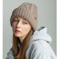 【イタリア糸プレイドケーブルワッチ】