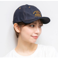 【デニムステッチロゴ刺繍アンパイア】