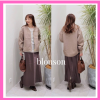 ウールライクＺＩＰブルゾン 