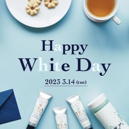 ”Happy White Day” 3月14日はホワイトデー！！