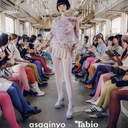 【asaginyo×Tabio】コラボタイツ🤍