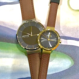 【BERING】＊Navy Blue Scandinavian Solar Pair Collection ＊